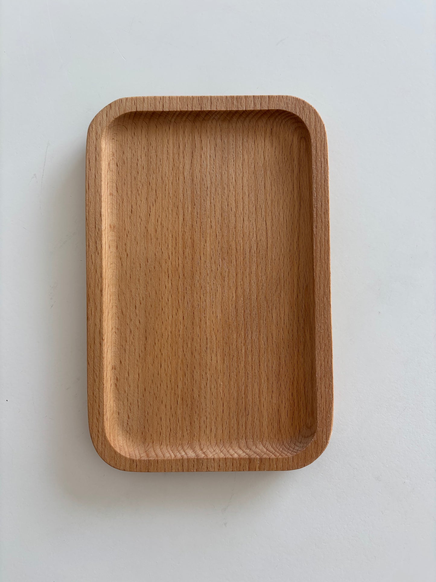 Minimalist Beech Wood Plate – Rectangle Shapes