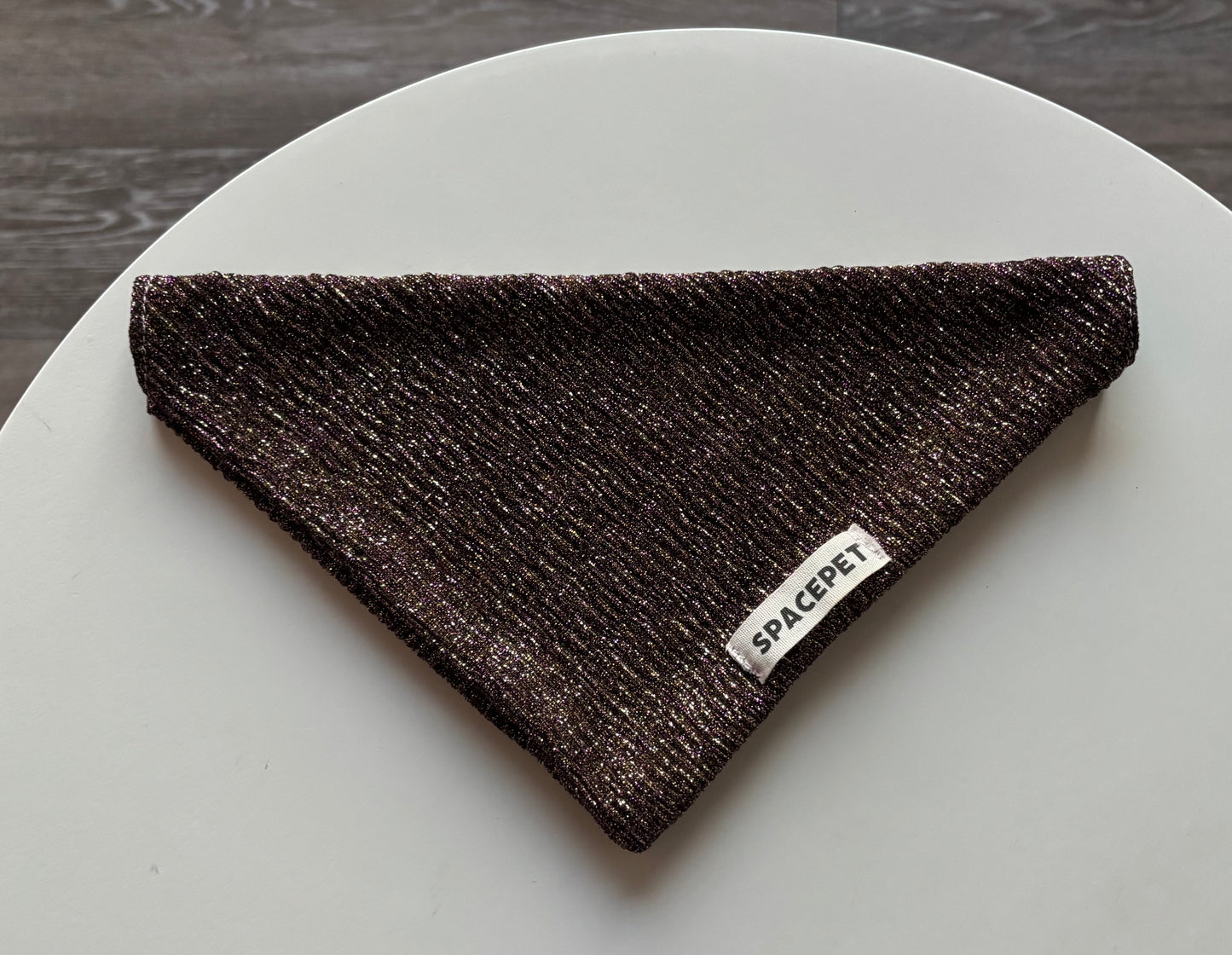 Handmade Cotton Dog Bandana – Jingle Bell Pet Neckwear