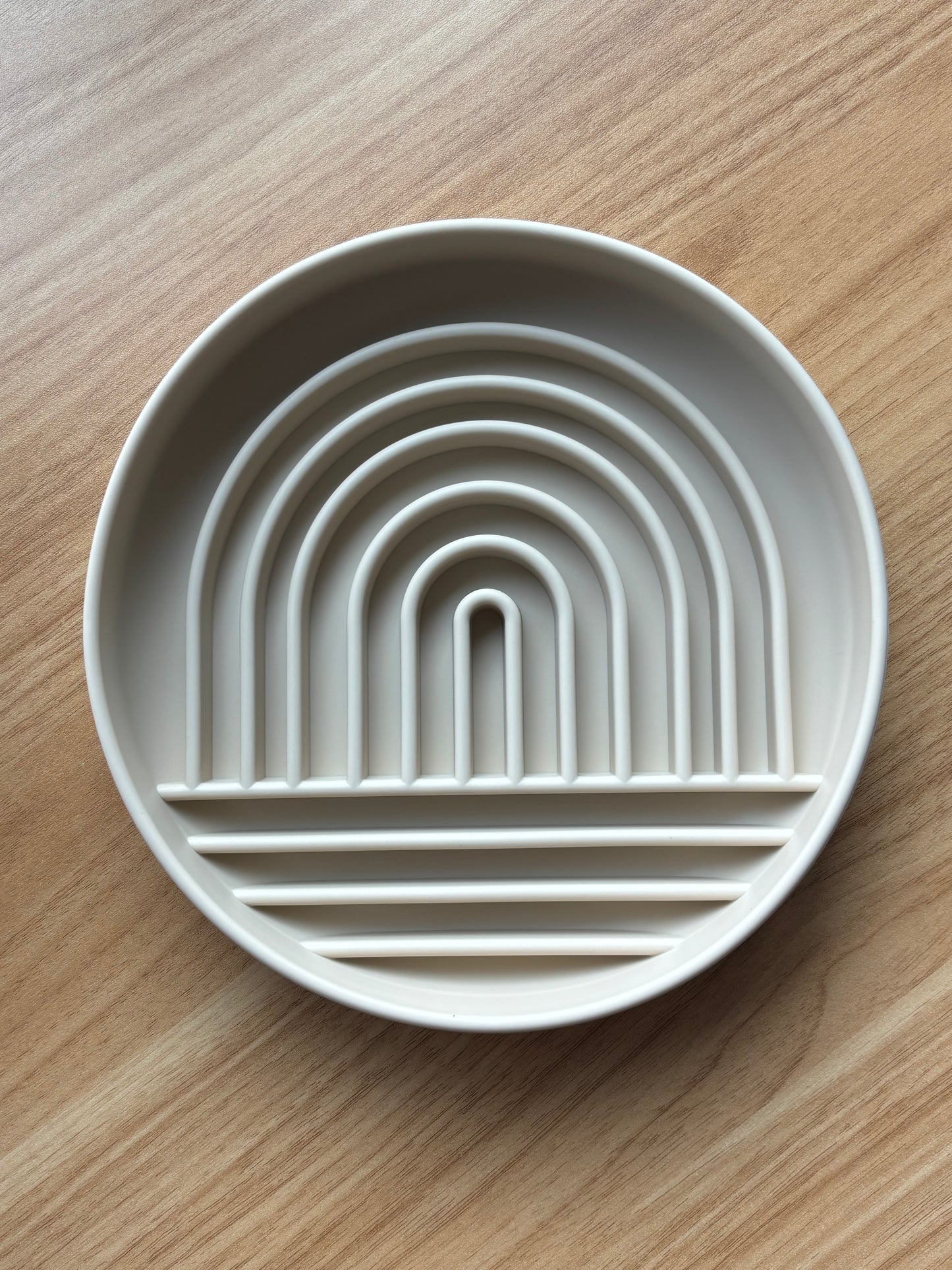 Food-Grade Silicone Slow Feeder (Cosmic Arc) - Non-Slip Pet Bowl