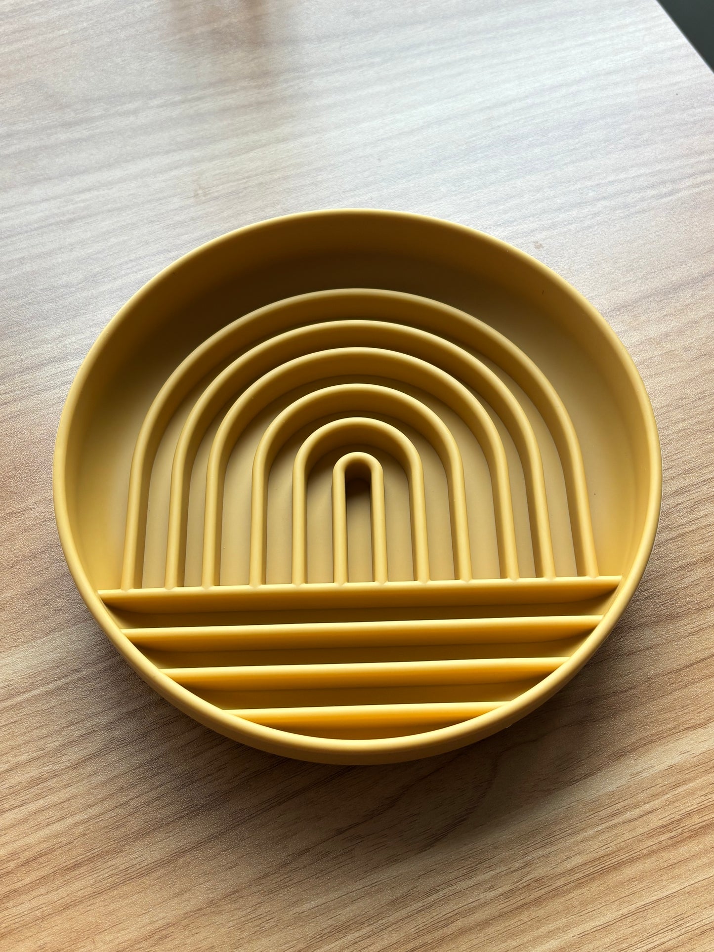 Food-Grade Silicone Slow Feeder (Cosmic Arc) - Non-Slip Pet Bowl