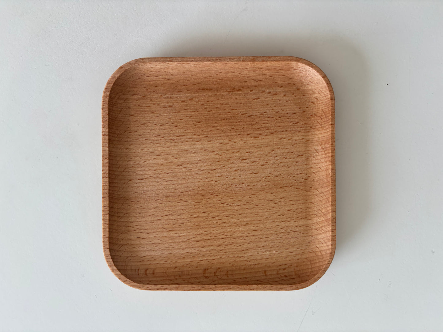 Minimalist Beech Wood Plate – Square and Rectangle Shapes