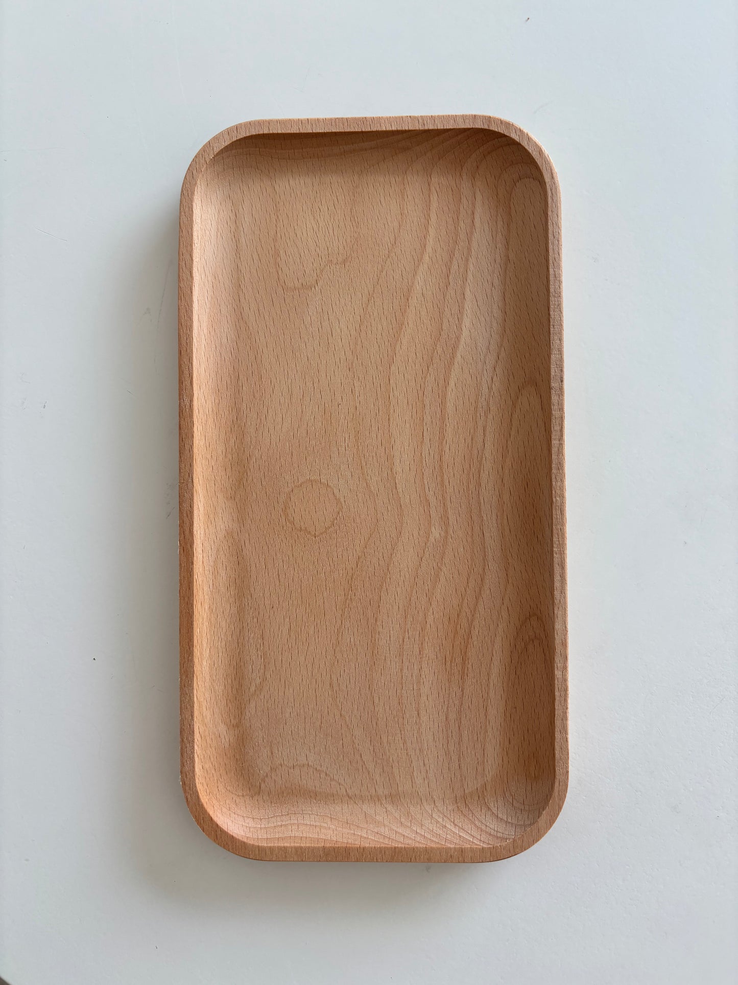 Minimalist Beech Wood Plate – Square and Rectangle Shapes