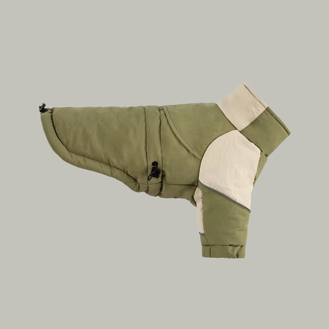 OrbitShield™ Waterproof Dog Jacket (Green) - Preorder